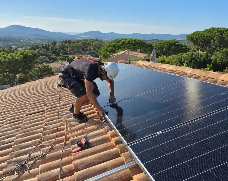 Installateur panneaux solaires Mercurol-Veaunes — pose photovoltaïque sur toiture