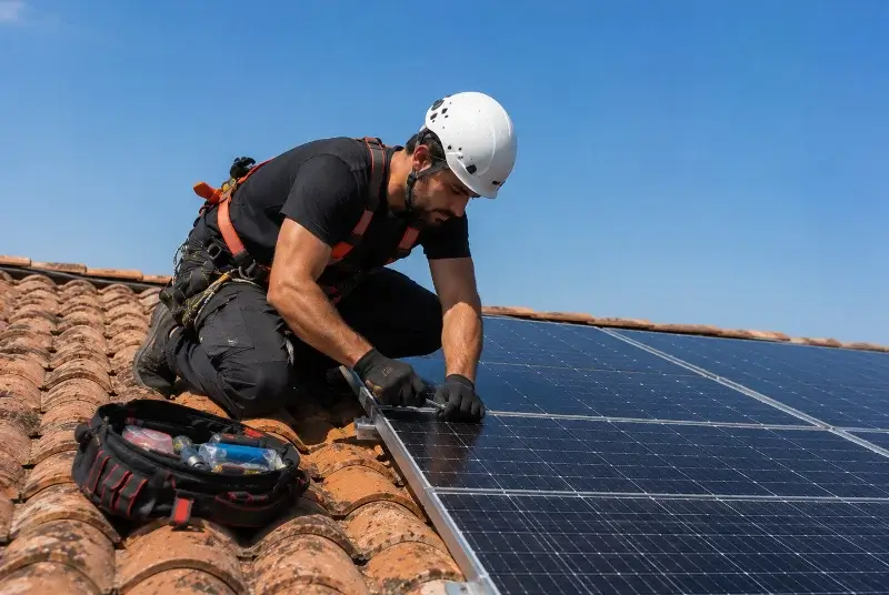 Maintenance et monitoring de panneaux solaires à Mercurol-Veaunes